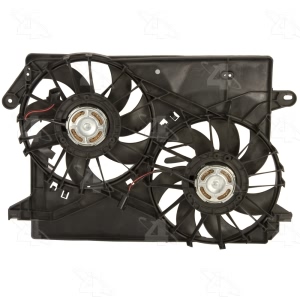 Four Seasons Dual Radiator And Condenser Fan Assembly for 2012 Dodge Charger - 75974