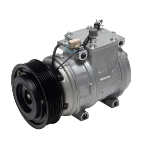 Denso A/C Compressor with Clutch for Jaguar XKR - 471-1358