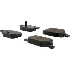 Centric Posi Quiet™ Ceramic Rear Disc Brake Pads for 2018 Fiat 500 - 105.15690