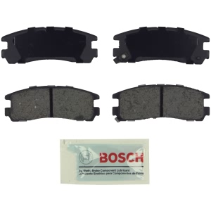 Bosch Blue™ Semi-Metallic Rear Disc Brake Pads for 1992 Mitsubishi Expo LRV - BE383