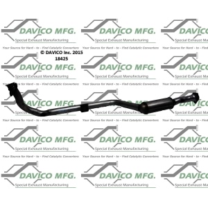 Davico Direct Fit Catalytic Converter and Pipe Assembly for 2002 Mercedes-Benz C230 - 18425