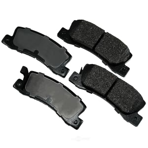 Akebono Pro-ACT™ Ultra-Premium Ceramic Rear Disc Brake Pads for 2000 Lexus RX300 - ACT325