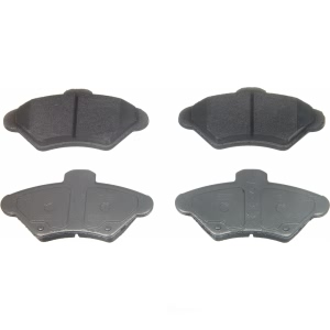 Wagner ThermoQuiet Semi-Metallic Disc Brake Pad Set for 1997 Ford Mustang - MX600