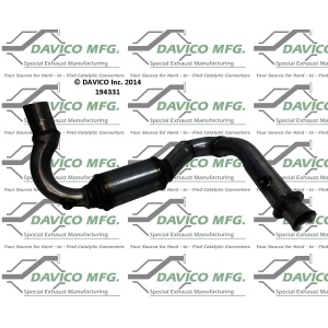 Davico Direct Fit Catalytic Converter for 2009 Jeep Grand Cherokee - 194331