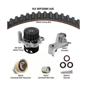 Dayco Timing Belt Kit With Water Pump for 2002 Audi A4 - WP306K1AS