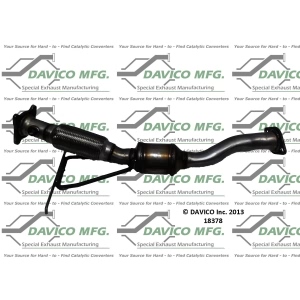 Davico Direct Fit Catalytic Converter and Pipe Assembly for 2004 Volvo V70 - 18378