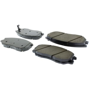 Centric Posi Quiet™ Ceramic Front Disc Brake Pads for 2004 Kia Amanti - 105.10130