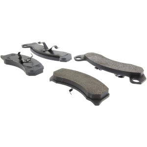 Centric Posi Quiet™ Semi-Metallic Front Disc Brake Pads for 1994 Lincoln Town Car - 104.02000
