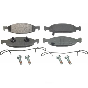 Wagner ThermoQuiet Semi-Metallic Disc Brake Pad Set for 2002 Jeep Grand Cherokee - MX942