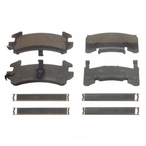 Wagner Thermoquiet Ceramic Front Disc Brake Pads for 2003 Chevrolet S10 - QC988