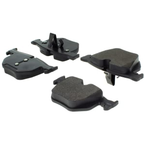 Centric Posi Quiet™ Extended Wear Semi-Metallic Rear Disc Brake Pads for 2005 BMW 530i - 106.06831