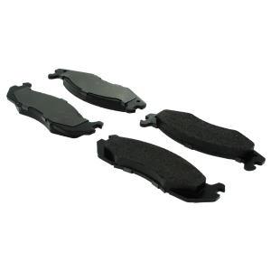 Centric Posi Quiet™ Semi-Metallic Front Disc Brake Pads for 1989 Jeep Cherokee - 104.02030