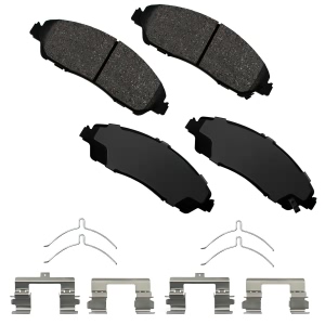 Akebono Pro-ACT™ Ultra-Premium Ceramic Front Disc Brake Pads for Acura RLX - ACT1280