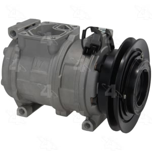 Four Seasons A C Compressor With Clutch for 1993 Dodge Shadow - 58344