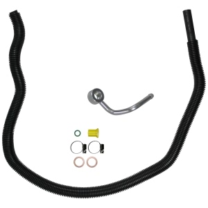 Gates Power Steering Return Line Hose Assembly Gear To Cooler for Audi - 352647