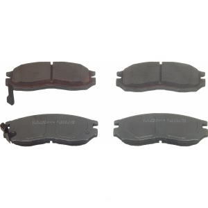 Wagner ThermoQuiet Ceramic Disc Brake Pad Set for Plymouth Colt - QC484