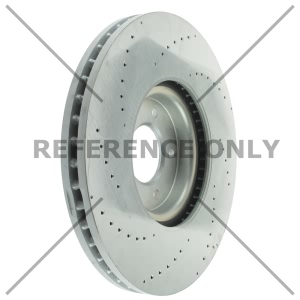 Centric Premium™ OE Style Drilled Brake Rotor for 2019 Mercedes-Benz G63 AMG - 128.35193