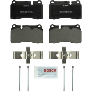 Bosch QuietCast™ Premium Organic Rear Disc Brake Pads for 2018 Chevrolet Corvette - BP1129