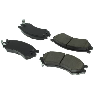 Centric Posi Quiet™ Semi-Metallic Front Disc Brake Pads for 1996 Saturn SC2 - 104.05070