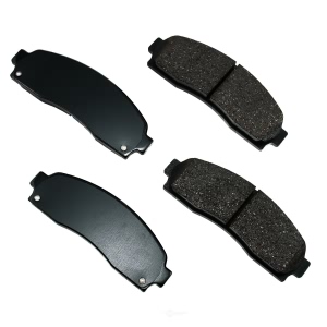 Akebono Pro-ACT™ Ultra-Premium Ceramic Front Disc Brake Pads for 2009 Mazda B4000 - ACT833