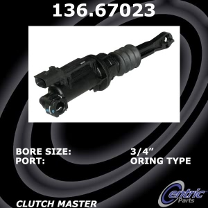 Centric Premium Clutch Master Cylinder for 2009 Jeep Wrangler - 136.67023