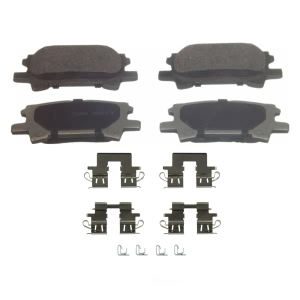 Wagner Thermoquiet Ceramic Rear Disc Brake Pads for 2008 Lexus RX400h - PD996