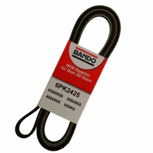 BANDO Rib Ace™ V-Ribbed OEM Quality Serpentine Belt for Saab 9-5 - 6PK2425