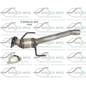 Davico Direct Fit Catalytic Converter and Pipe Assembly for 2007 Audi Q7 - 17532