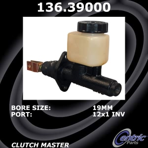 Centric Premium Clutch Master Cylinder for 1984 Volvo 245 - 136.39000