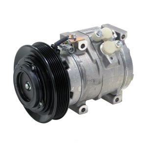 Denso A/C Compressor with Clutch for 2005 Toyota Corolla - 471-1407