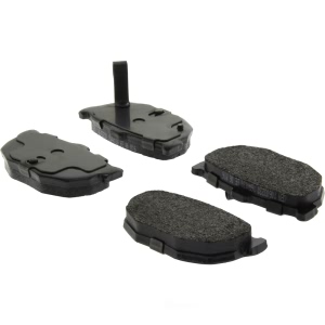 Centric Posi Quiet™ Extended Wear Brake Pads With Shims And Hardware for 1992 Nissan Stanza - 106.03230