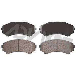 Advics Ultra-Premium™ Ceramic Front Disc Brake Pads for 2011 Mitsubishi Endeavor - AD0867