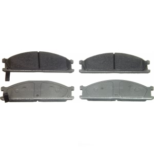 Wagner Thermoquiet Semi Metallic Front Disc Brake Pads for 1990 Nissan D21 - MX333