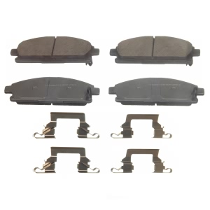 Wagner Thermoquiet Ceramic Front Disc Brake Pads for 1999 Nissan Pathfinder - QC691