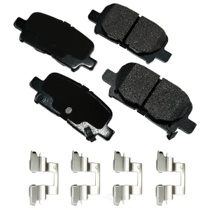 Akebono Performance™ Ultra-Premium Ceramic Rear Brake Pads for 2006 Acura MDX - ASP865A