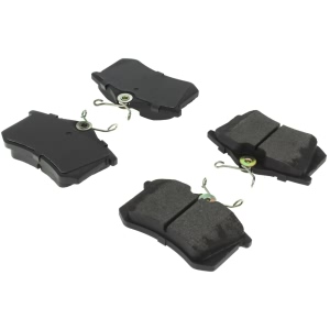 Centric Posi Quiet™ Extended Wear Semi-Metallic Rear Disc Brake Pads for Audi A8 - 106.03400