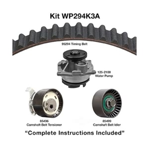 Dayco Timing Belt Kit With Water Pump for 2004 Mazda Tribute - WP294K3A