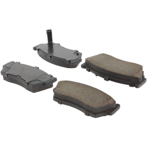 Centric Posi Quiet™ Ceramic Front Disc Brake Pads for 1993 Nissan Sentra - 105.05100