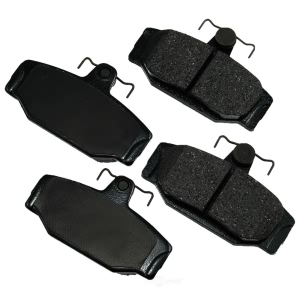 Akebono EURO™ Ultra-Premium Ceramic Rear Disc Brake Pads for 1988 Volvo 760 - EUR391