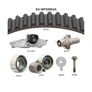 Dayco Timing Belt Kit With Water Pump for 2012 Honda Accord - WP329K2A