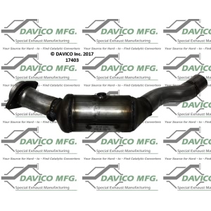 Davico Direct Fit Catalytic Converter for 2004 Jaguar Vanden Plas - 17403