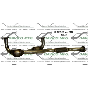 Davico Direct Fit Catalytic Converter and Pipe Assembly for 1996 Infiniti I30 - 13023