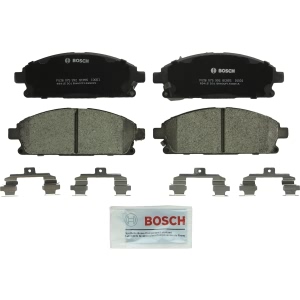 Bosch QuietCast™ Premium Ceramic Front Disc Brake Pads for 2009 Nissan Quest - BC855