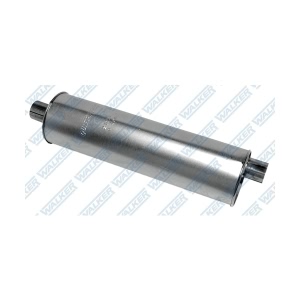 Walker Quiet Flow Stainless Steel Round Aluminized Exhaust Muffler for 2002 Ford E-150 Econoline Club Wagon - 21377