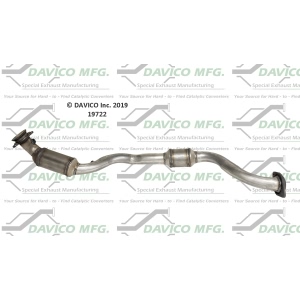 Davico Direct Fit Catalytic Converter and Pipe Assembly for 2010 Hummer H3 - 19722