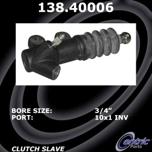 Centric Premium™ Clutch Slave Cylinder for 1991 Acura Legend - 138.40006