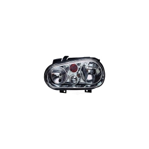 Hella Driver Side Headlight With Fog Light for 2004 Volkswagen Golf - H11711111