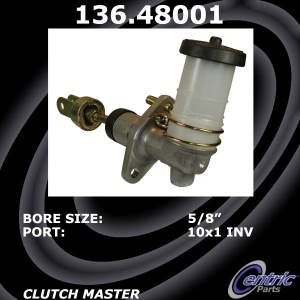 Centric Premium Clutch Master Cylinder for 2003 Suzuki Grand Vitara - 136.48001