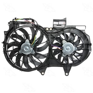 Four Seasons Dual Radiator And Condenser Fan Assembly for 2006 Audi A4 Quattro - 76248