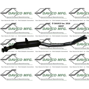 Davico Direct Fit Catalytic Converter and Pipe Assembly for 2005 Mercedes-Benz ML500 - 18437